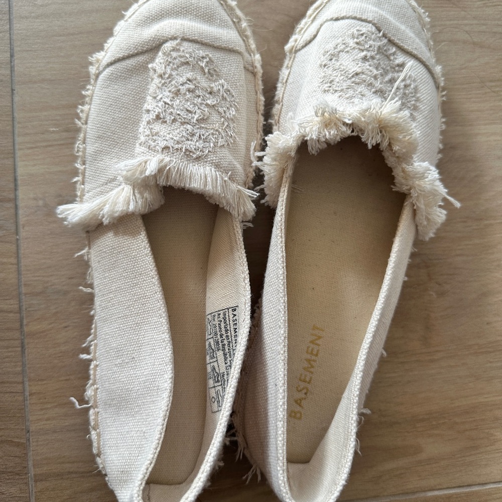 BUNDLE FOR DSCT! Women's Cream Espadrilles